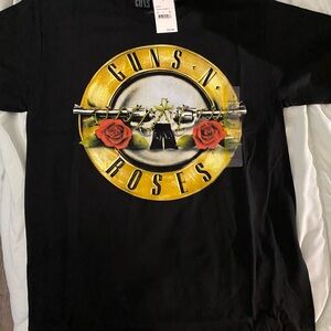 GUNS N ROSES UNISEX Black Graphic T-Shirt